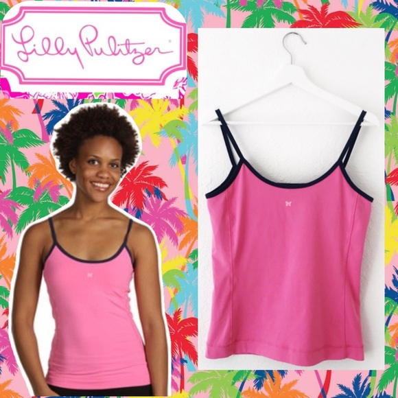 Lilly Pulitzer Tops - NWT Lilly Pulitzer Lotus Top in Hotty Pink XSMALL